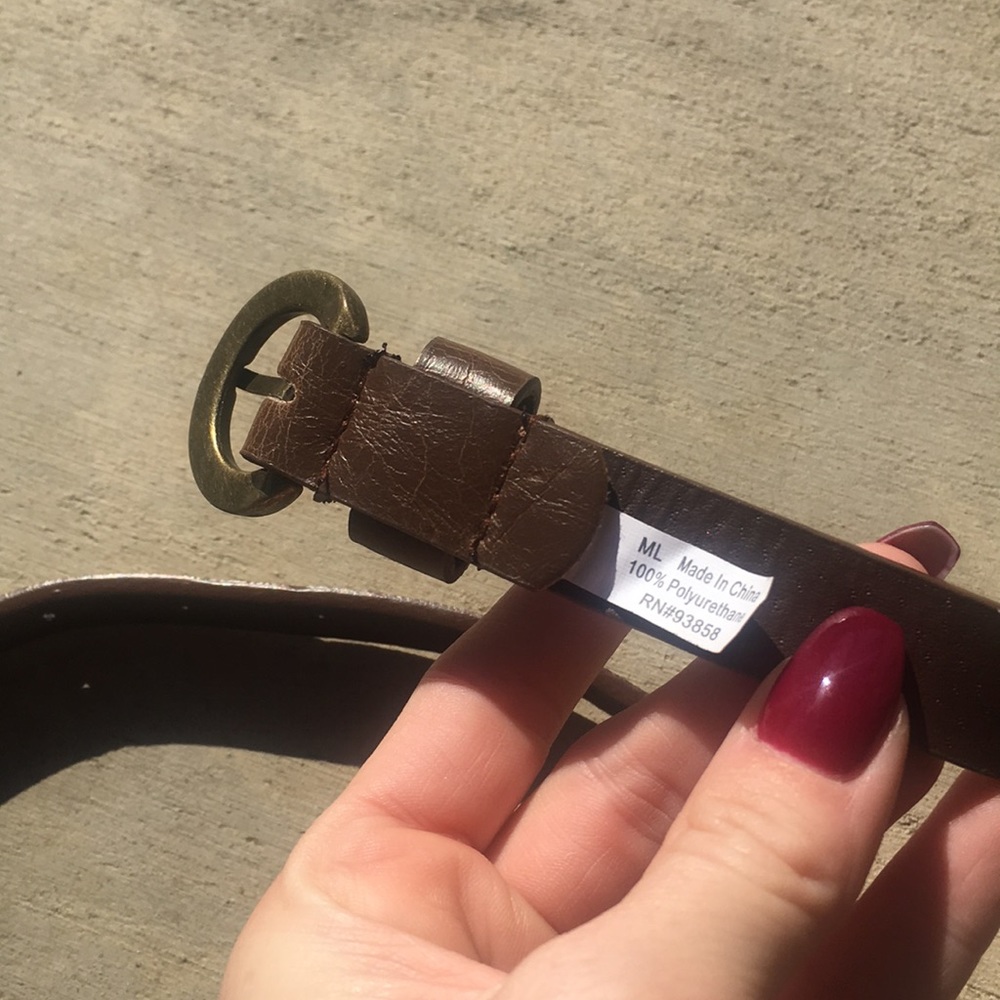 brown and bronze belt - Picture 2 of 5