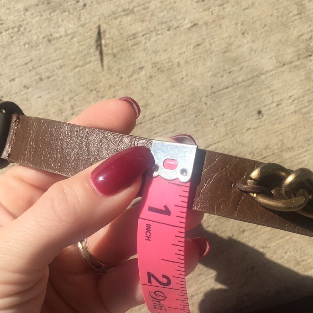 brown and bronze belt - Picture 4 of 5