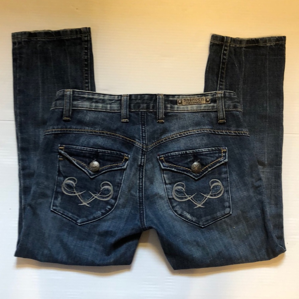 ReRock for Express Cropped Capri Jean size 0 (25)