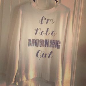 A medium Juicy Couture sweatshirt