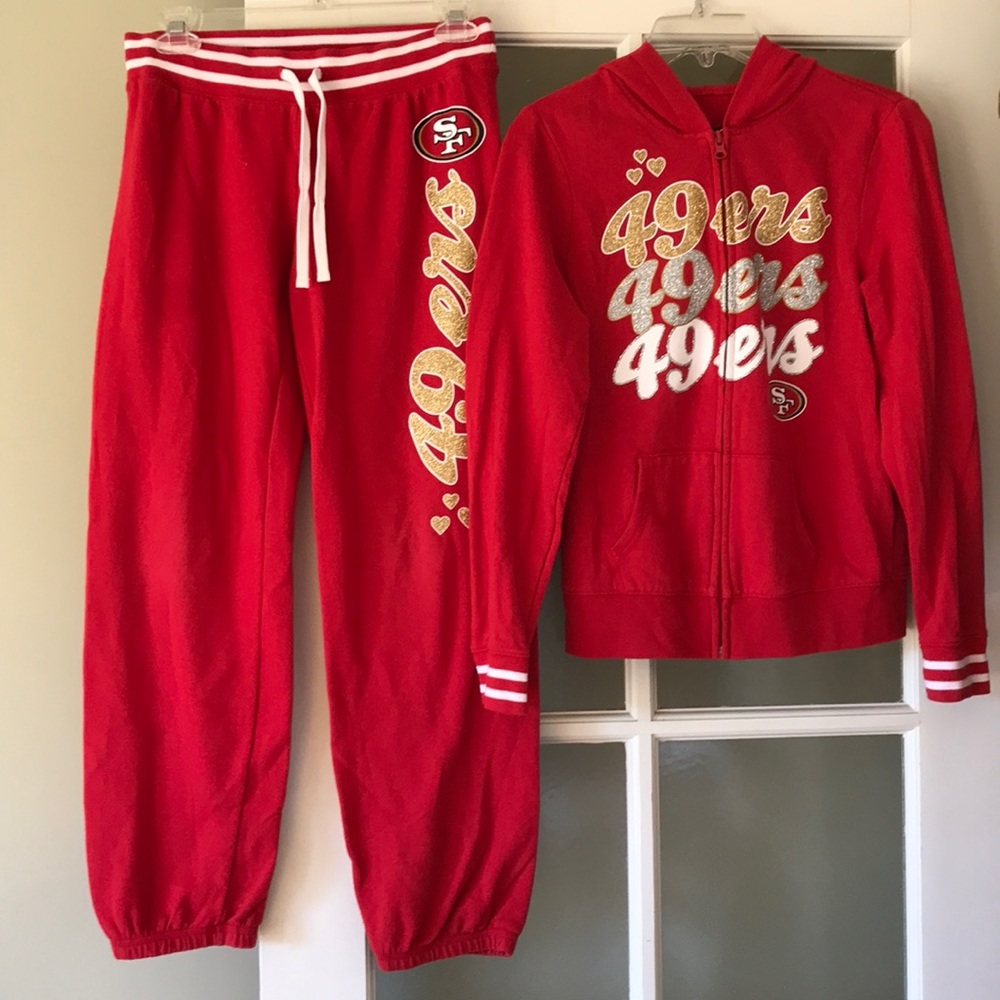 Girls 49ers Sweatsuit