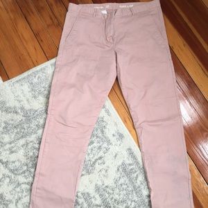 Gap Pink Tall Khakis