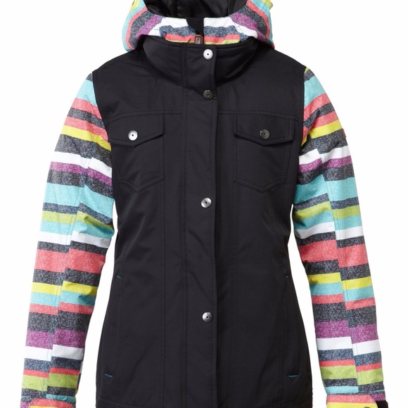ROXY RIZZO SNOWBOARD/SKI JACKET SM/MED WOMEN - Picture 2 of 3