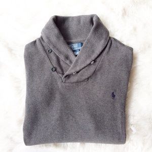 Polo by Ralph Lauren Men's Shawl Collar Sweater