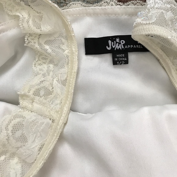 Little White Lace Dress - Picture 8 of 8