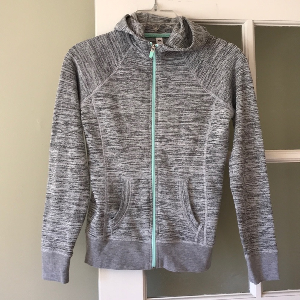 Girls Gray Sweat Jacket