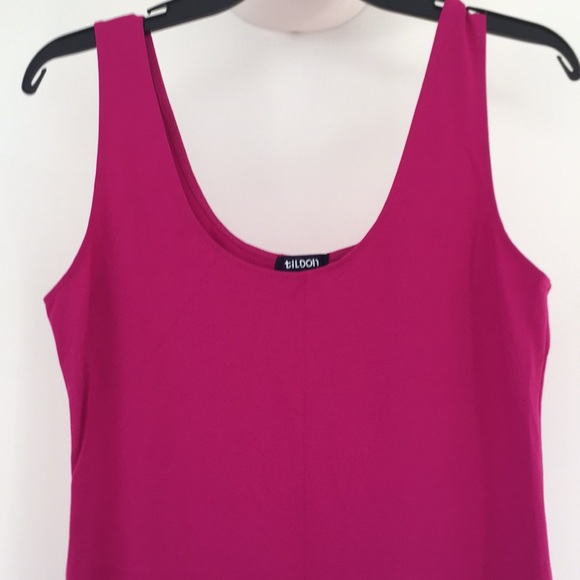 Hot Pink Bodycon dress sz L Tilden fr Nordstrom - Picture 4 of 8