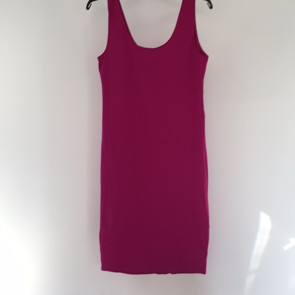 Hot Pink Bodycon dress sz L Tilden fr Nordstrom - Picture 6 of 8