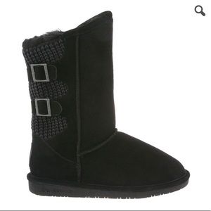 Black Boshie Bearpaw Boots
