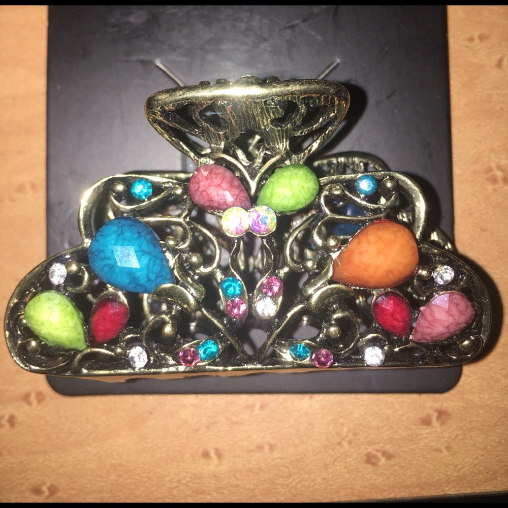 Brand New Embellished Barrette
