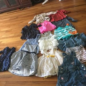 Baby girl clothes different brands