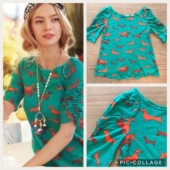 dachshund shirt anthropologie