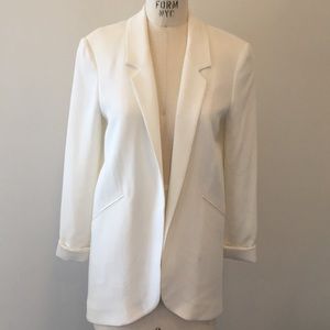 Never worn white blazer with tags