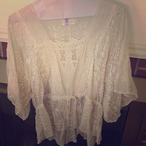 4 life and liberty by Johnny Was Gorgeous blouse L