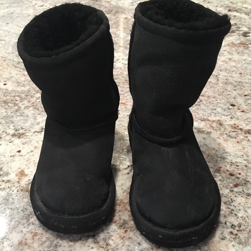 UGG black boots - VGUC Toddler Size 8