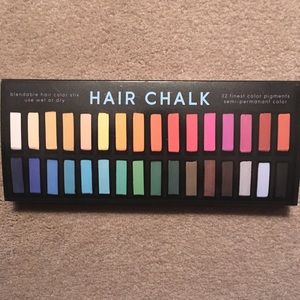 Hair chalk, set of 32 semi-permanent colors