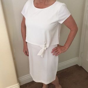 NWT Cremieux off white dress