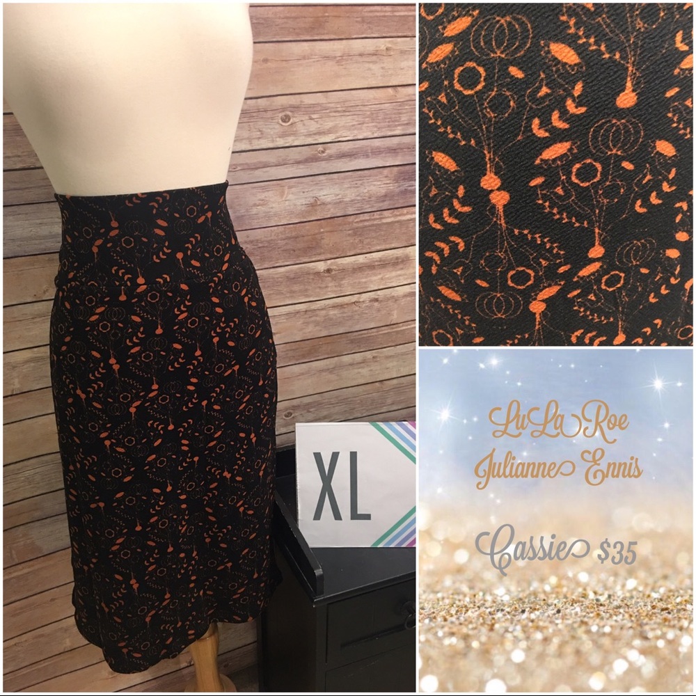 BNWT LULAROE CASSIE PENCIL SKIRT SIZE XL