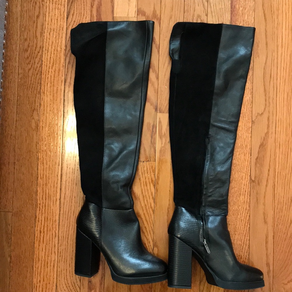 Like new Sam Edelman over the knee boots!