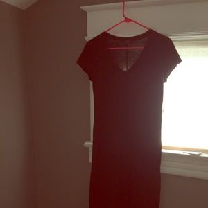 Black Maxi T-shirt dress