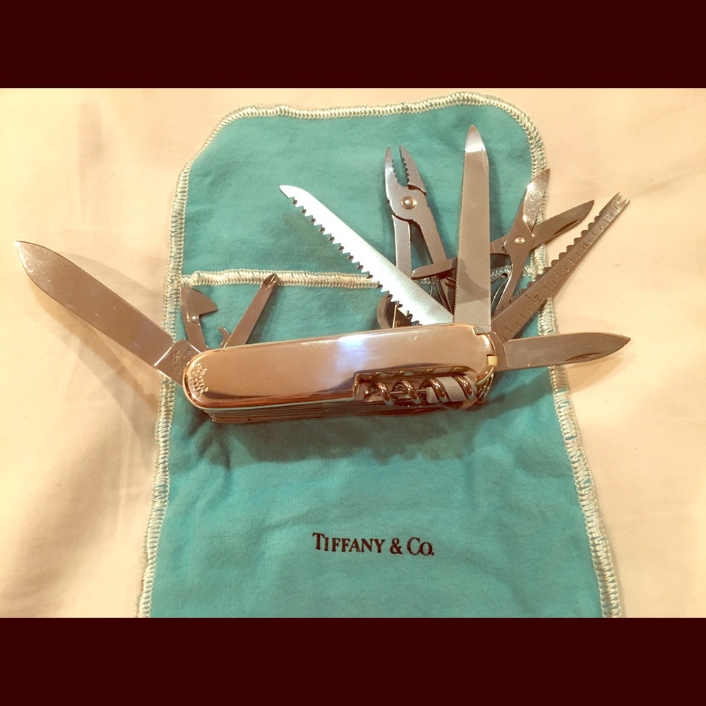 Tiffany & Co Victorinox Sterling Silver Swiss Army