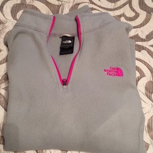 The North Face fleece pull over