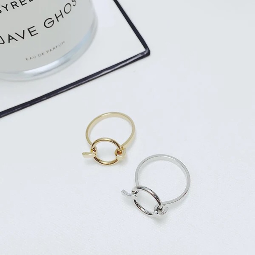 Circle clipping ring