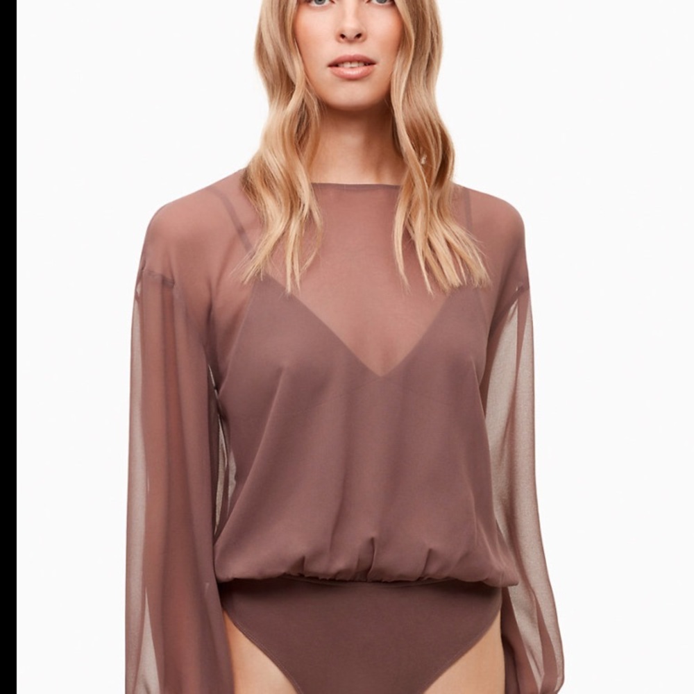 Aritzia Talmont Blouse (bodysuit) Brand New!
