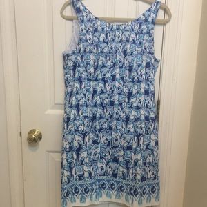Lilly Pulitzer Elephant Cathy Shift Dress 🐘