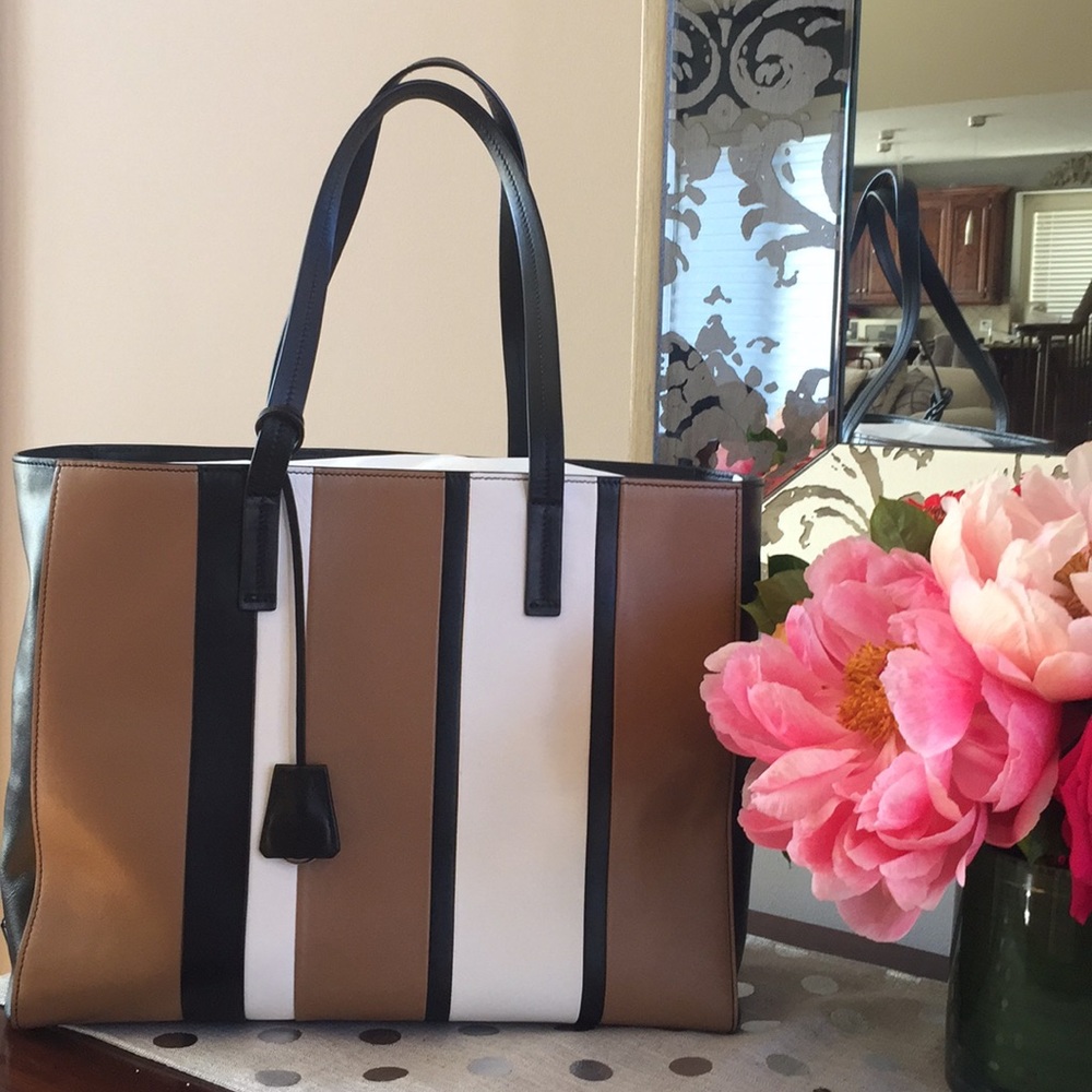 👛 Prada multi 3 neutral color tote
