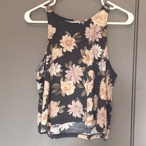 Floral crop top