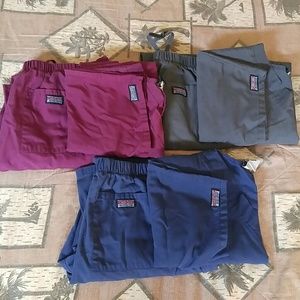Scrubs Cherokee Grey Blue Maroon