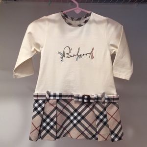 Burberry dress 6 month
