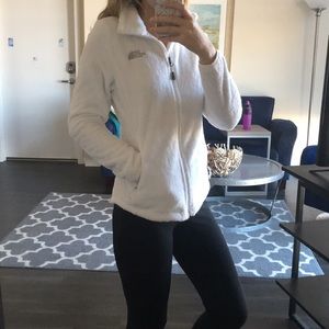 White north face coat