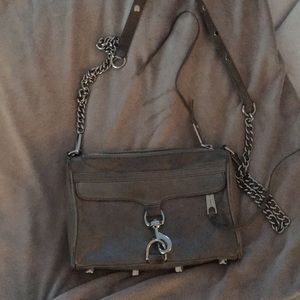 Rebecca Minkoff Mini MAC - Silver/grey