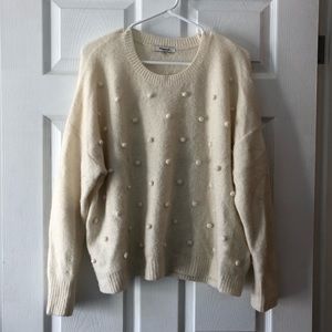 Madewell pom pom sweater