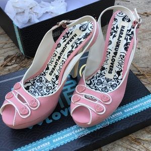 Pink Harajuku Lovers “Laila” Slingback Pumps