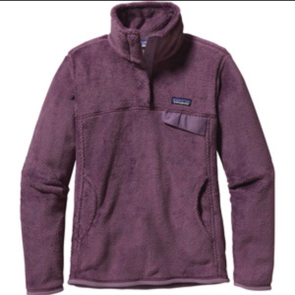 Patagonia Re-Tool Fleece in Tyrian Purple, M