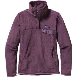Patagonia Re-Tool Fleece in Tyrian Purple, M