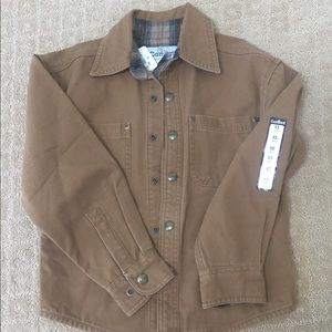 Carhartt Kids XS heavy work shirt/light jacket