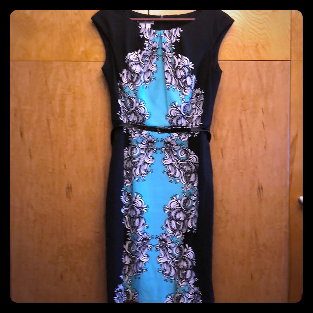 Ladies Color Block Dress