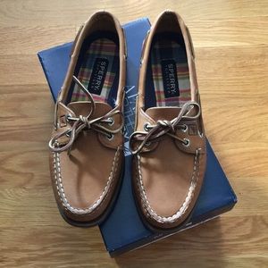 Leather Sperry Top-Sider Boat Shoes