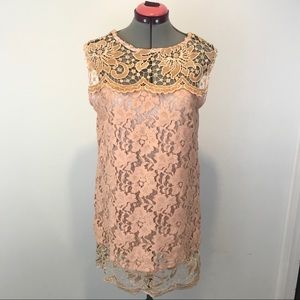 NWT Kate’s Boutique Floral Embroidered Lace Dress
