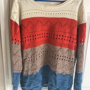 Color Blocked Sweater