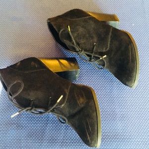 Forever 21 Low Top Faux Suede Boots