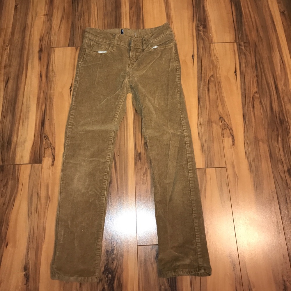 Corduroy tan pants