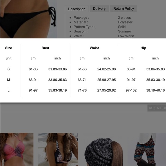 Mint Bikini - Picture 2 of 2