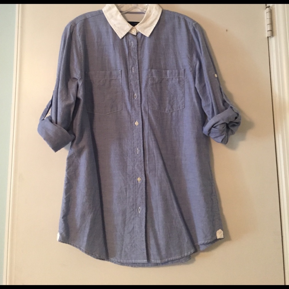 Gap Boyfriend Fit Oxford Shirt
