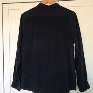 Everlane Tops - Everlane Round Collar Silk Shirt, rare! Everlane Tops - Everlane Round Collar Silk Shirt, rare!
