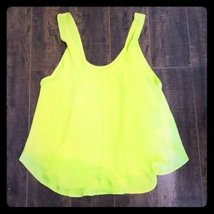 LUSH Lime Green Tank